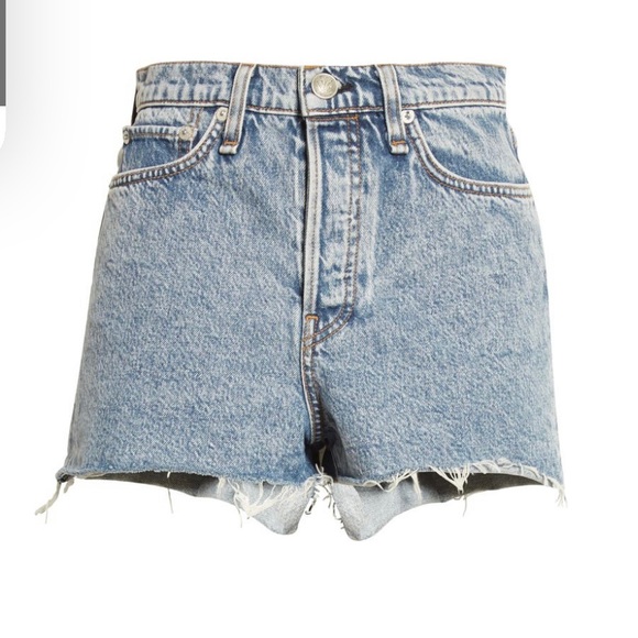 Rag & Bone Maya Calypso High Rise Shorty Jean Short Size 31 NEW - Picture 5 of 16